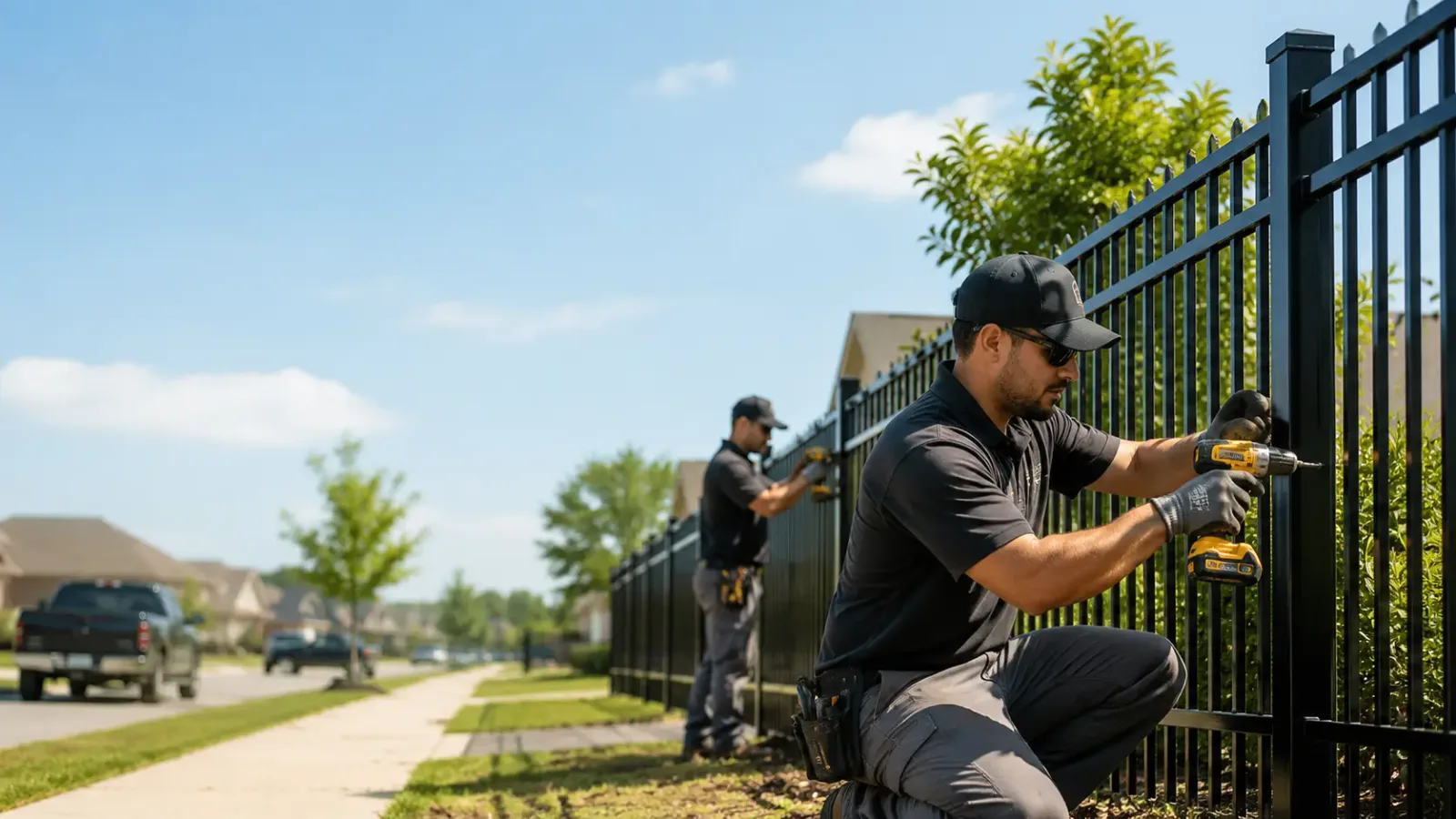Metal Fence Installation in London, AR